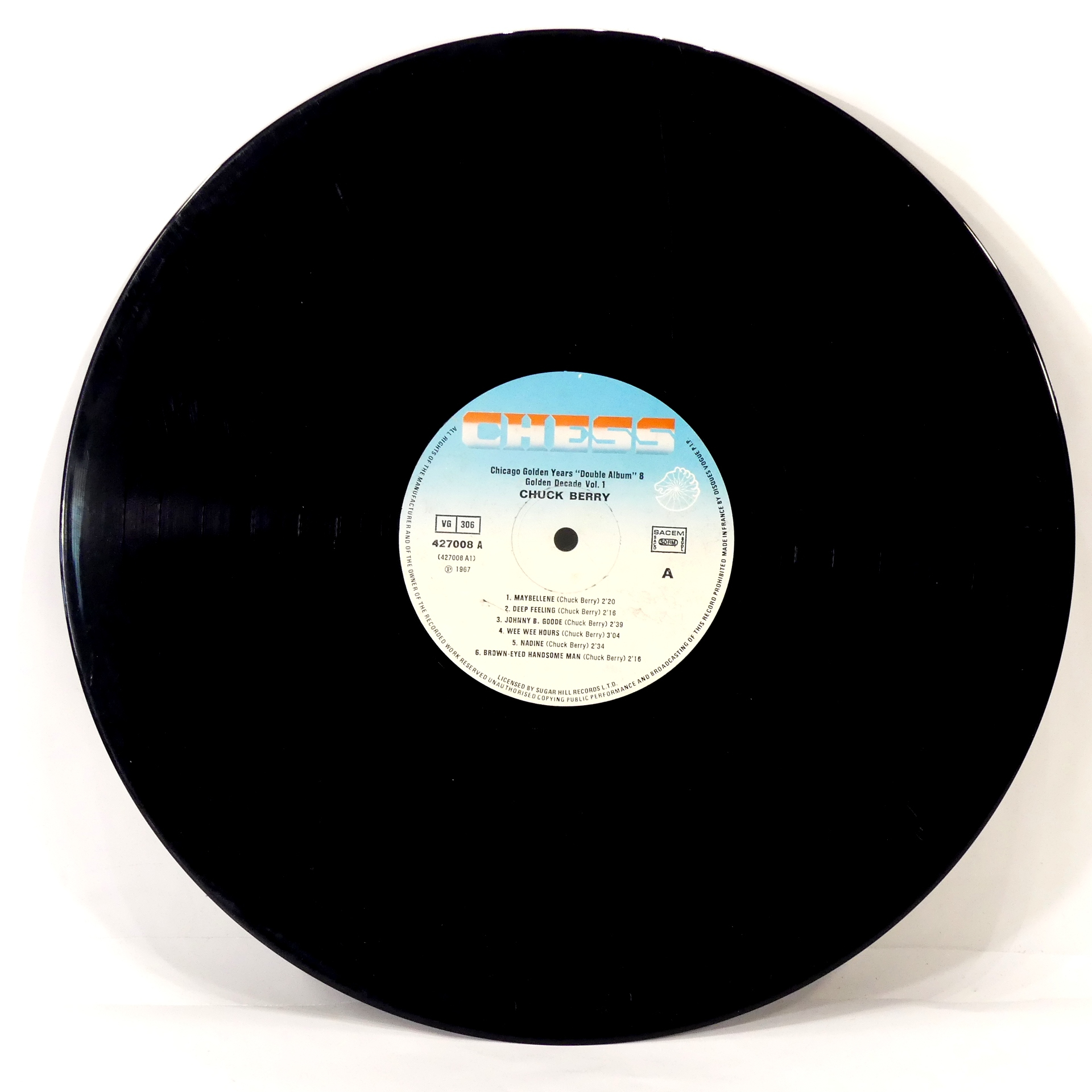 Vinyle - Chuck Berry's Golden Decade - 1972 État correct - Vue 2 - 